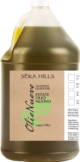 2021 Olio Nuovo Gallon
