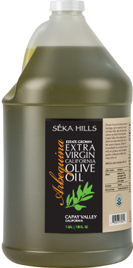 2023 Gallon Arbequina Olive Oil