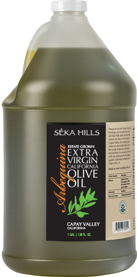 2024 Arbequina Olive Oil Gallon