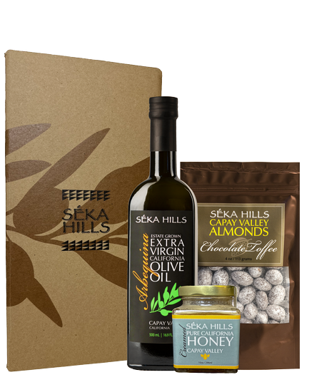 All Of It Gift Box with Creamed Honey & Chocolate Toffee Almonds