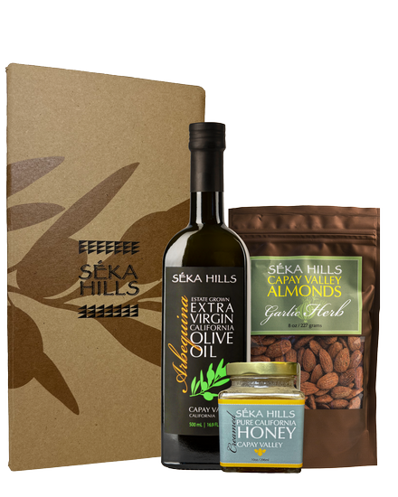 ALL OF IT GIFT BOX WITH CREAMED HONEY & GARLIC HERB ALMONDS