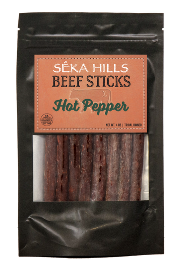 Hot Pepper Beef Sticks