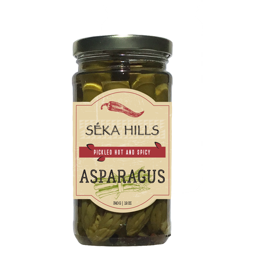 Pickled Hot and Spicy Asparagus